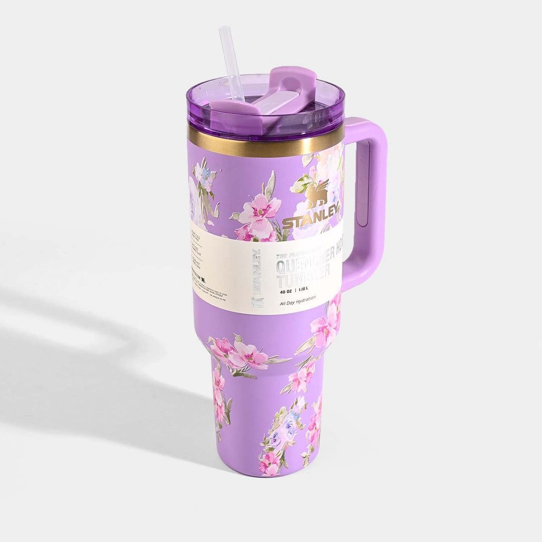 1200ml Stainless Steel Tumbler – Glossy Marble Shades