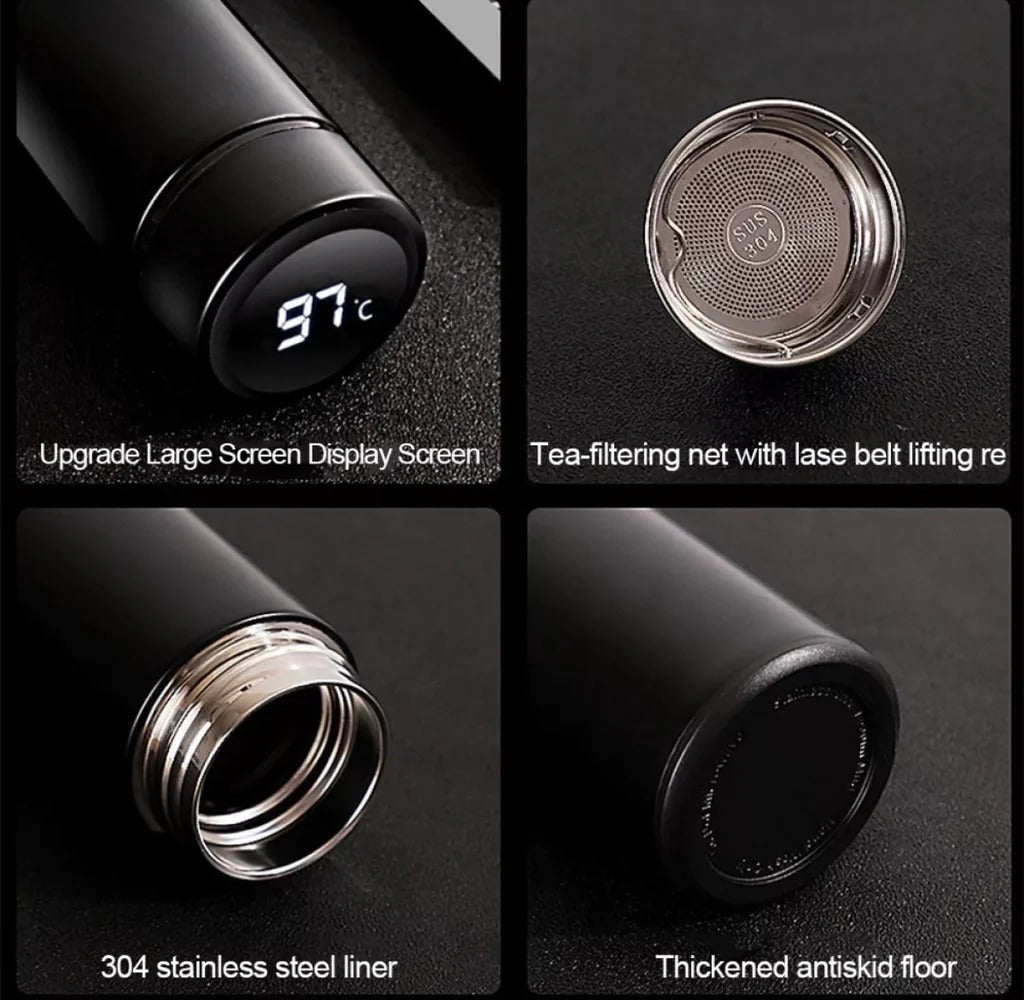 500ml Smart LED Stainless Steel Thermos Flask