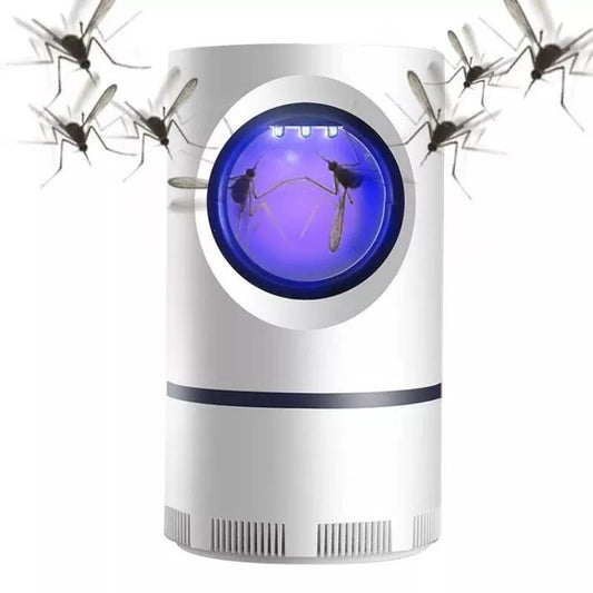 Mosquito Killer Lamp – Electric Round UV Light Bug Zapper with USB Charger | Silent 360° Insect Trap