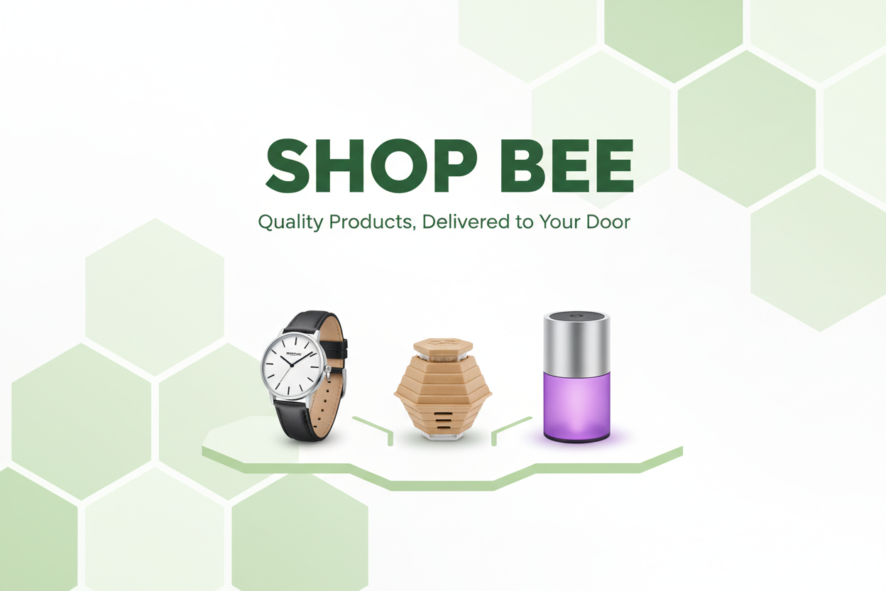 SHOP BEE Social Sharing Image - Light Green